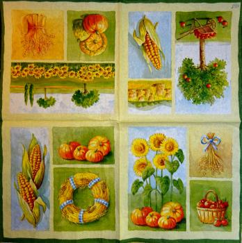037 Sunflowers - 3-ply (yellow) - Ihr